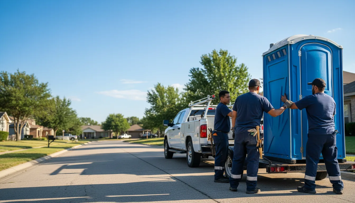 Portable Toilet Rental in Burlington, TX near me